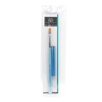 Pensula gel #8 GF-16-8 cu varf diagonal - Blue - 1