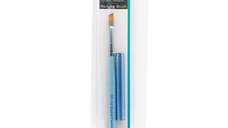 Pensula gel #8 GF-16-8 cu varf diagonal - Blue