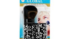 Pensula retractabila pentru pudra Global Fashion - Black
