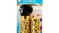 Pensula retractabila pentru pudra Global Fashion - Yellow