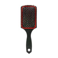 Perie de păr pătrată,  Black+Red - 1