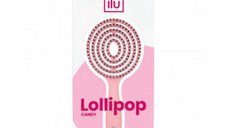Perie de par roz Ilu Hair Brush Lollipop Candy