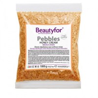 Perle de Ceara Depilatoare - Beautyfor Pebbles Honey Cream, 1 kg - 1