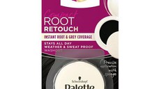 Pudra de Par Nuantatoare pentru Acoperirea Firelor Albe - Schwarzkopf Palette Compact Root Retouch, 1-0 Black, 3 g