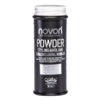 Pudra de volum mata cu acoperire par gri Novon, 20 g - 1