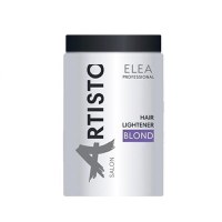 Pudra pentru decolorarea parului Elea Professional Artisto Blond, borcan cu 2 plicuri cate 250 g - 1