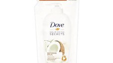 Rezerva Sapun Lichid Hranitor cu Ulei de Cocos si Lapte de Migdale - Dove Nourshing Secrets Restoring Ritual Hand Wash with Coconut Oil & Almond Milk Refill Pack, 500 ml