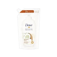 Rezerva Sapun Lichid Hranitor cu Ulei de Cocos si Lapte de Migdale - Dove Nourshing Secrets Restoring Ritual Hand Wash with Coconut Oil &amp; Almond Milk Refill Pack, 500 ml - 1