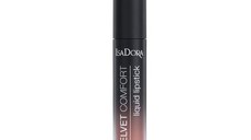 Ruj de Buze Lichid - Velvet Comfort Liquid Lipstick Isadora 4 ml, nuanta 52 Coral Rose