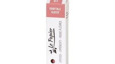 Ruj de Buze Lucios in Tub de Hartie - Beauty Made Easy Le Papier Paper Tube Lipstick, nuanta Fairytale 07 Glossy, 12.5 g