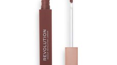 Ruj Lichid Cremos - Makeup Revolution IRL Whipped Lip Crème, nuanta Frappuccino Nude, 1.8 ml