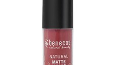 Ruj Lichid Mat Bio Benecos, nuanta Trust in Rust, 5 ml