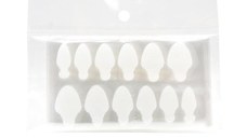 Sablon din silicon pentru tipsuri reutilizabile forma C, 10 buc