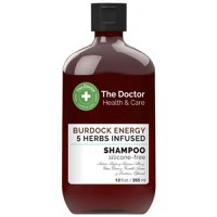 Sampon Anticadere - The Doctor Health &amp; Care Burdock Energy 5 Herbs Infused, 355 ml - 1