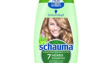 Sampon cu 7 Plante pentru Par Normal Spre Gras - Schwarzkopf Schauma 7 Herbs Shampoo for Normal to Greasy Hair, 250 ml