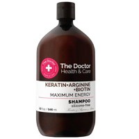 Sampon Energizant - The Doctor Health &amp; Care Keratin + Arginine + Biotin Maximum Energy, 946 ml - 1