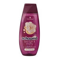 Sampon Fortifiant pentru Par Fin sau Fragil - Schwarzkopf Schauma Strength &amp; Vitality Shampoo for Fine or Weak Hair, 400 ml - 1