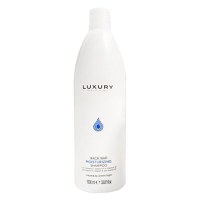 Sampon Hidratant - Back Bar Moisturizing Shampoo with Vitamic C, Vitamin E and Vitamin PP Luxury Hair Pro, Green Light, 1000 ml - 1