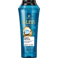 Sampon Hidratant cu Alge Marine si Complex de Hyaluron pentru Par Normal si Uscat - Schwarzkopf Gliss Aqua Revive Moisturizing Shampoo Hyaluron Complex + Marine Algae Normal to Dry Hair, 250 ml - 1