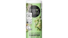 Sampon Hidratant pentru Par Uscat cu Brocoli si Anghinare Mosturizing Artichoke & Broccoli Organic Shop, 280 ml