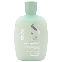 Sampon Micelar Calmant pentru Scalp Sensibil - Alfaparf Milano Semi Di Lino Scalp Relief Calming Micellar Low Shampoo, 250ml - 1