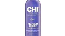 Sampon Nuantator pentru par Blond - CHI Farouk Platinum Blonde Purple Shampoo, 739 ml