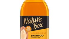 Sampon Nutritiv cu Ulei de Argan Presat la Rece - Nature Box Nourishment Shampoo with Cold Pressed Argan Oil, 385 ml