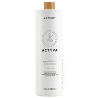 Sampon pentru Echilibrare Scalp Gras - Kemon Actyva Equilibrio Shampoo, 1000 ml - 1