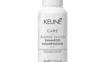 Sampon pentru Par Blond - Keune Care Blonde Savior Shampoo, 80 ml