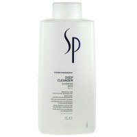 Sampon pentru Par Tratat Chimic - Wella SP Deep Cleanser Shampoo 1000 ml - 1
