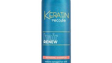 Sampon Pentru Par Uscat si Deteriorat - Keratin Recode Hair Renew Repairing Shampoo, 400 ml