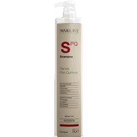 Sampon pentru Parul Procesat Chimic - Maxiline Profissional Trends Pos-Quimica Shampoo SPQ, 1000 ml - 1