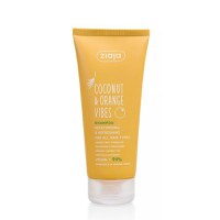 Sampon pentru Toate Tipurile de Par - Ziaja Coconut &amp; Orange Vibes Shampoo Moisturising &amp; Refreshing, 200 ml - 1