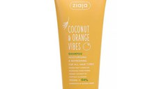 Sampon pentru Toate Tipurile de Par - Ziaja Coconut & Orange Vibes Shampoo Moisturising & Refreshing, 200 ml