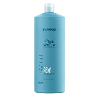 Sampon Purificator impotriva Excesului de Sebum - Wella Professionals Invigo Aqua Pure Purifying Shampoo, 1000ml - 1