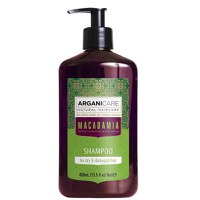 Sampon Revitalizant cu Ulei de Macadamia pentru Par Uscat si Deteriorat Arganicare, 400 ml - 1