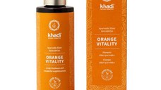 Sampon Revitalizant - Khadi Ayurvedic Elixir Shampoo Orange Vitality, 200 ml