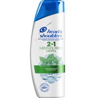 Sampon si Balsam 2in 1 Mentolat Antimatreata - Head&amp;Shoulders Anti-dandruff Shampoo&amp; Conditioner 2in 1 Menthol Fresh, 360 ml - 1