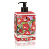 Sapun Lichid Vegetal cu Parfum de Trandafir Salbatic - La Dispensa Florinda Sapone Liquido Rosa Selvatica, 500 ml - 1