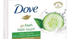 Sapun Solid Castravete si Ceai Verde  - Dove Go Fresh Touch Beauty Cream Bar Cucumber and Green Tea Scent, 90 g