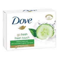 Sapun Solid Castravete si Ceai Verde  - Dove Go Fresh Touch Beauty Cream Bar Cucumber and Green Tea Scent, 90 g - 1