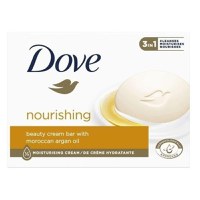 Sapun Solid - Dove Nourishing Beauty Bar with Moroccan Argan Oil, 90 g - 1