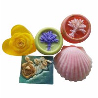 Sapun Solid Handmade cu Glicerina si Uleiuri Vegetale de  Herbagen, diverse forme, 75 g - 1
