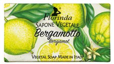 Sapun Vegetal cu Flori de Bergamota Florinda La Dispensa, 100 g