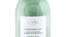 Sare de Baie Spumanta cu Parfum de Ceai Verde - KANU Nature Fizzing Bath Salt Green Tea, 250 g