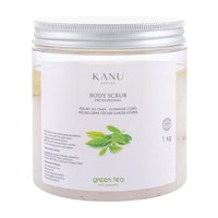 Scrub Exfoliant pentru Corp cu Ceai Verde si Musetel - KANU Nature Body Scrub Professional Green Tea with Camomile, 1000 g - 1