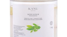 Scrub Exfoliant pentru Corp cu Ceai Verde si Musetel - KANU Nature Body Scrub Professional Green Tea with Camomile, 1000 g