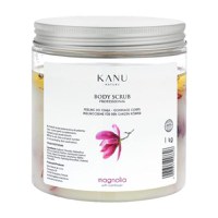Scrub Exfoliant pentru Corp cu Magnolie si Floare de Colt - KANU Nature Body Scrub Professional Magnolia with Cornflower, 1000 g - 1