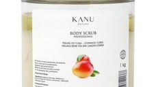 Scrub Exfoliant pentru Corp cu Mango si Galbenele - KANU Nature Body Scrub Professional Mango with Calendula, 1000 g