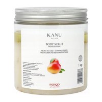 Scrub Exfoliant pentru Corp cu Mango si Galbenele - KANU Nature Body Scrub Professional Mango with Calendula, 1000 g - 1